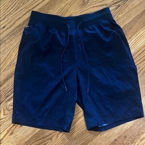lululemon athletica Dark Blue mixed Athletic Shorts